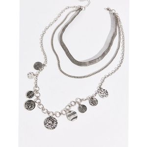 Free people YARROW LAYERED NECKLACE IN MIXED METAL